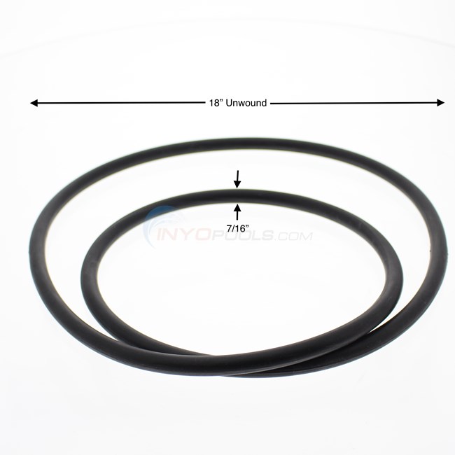 O-184 O-Ring 7//16/" Cross Section 18-1//2/" ID Generic
